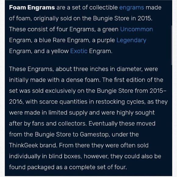 Bungie Merch Destiny 2 Squishy Foam Engram Set of 4 Stress Balls - Picture 12 of 14